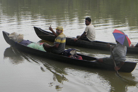 Fishing in Backwaters